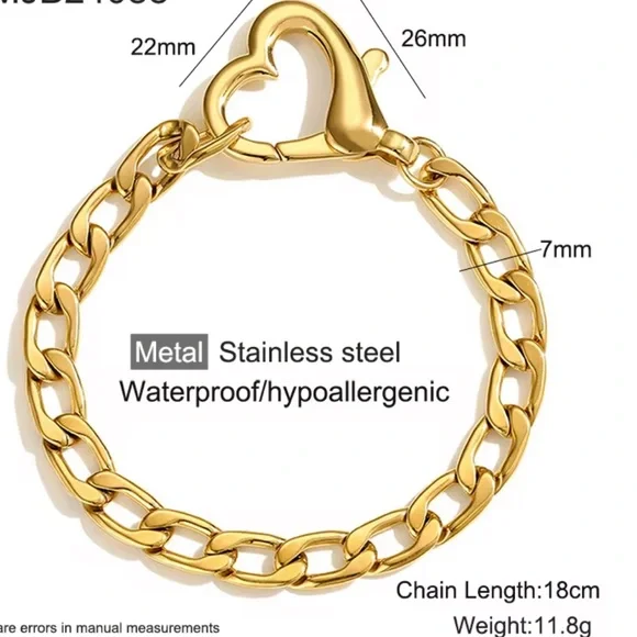 Heart Jewelry Stainless Steel Waterproof Jewelry 18k Gold Plated

Heart Sets - Picture 11 of 13